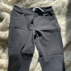 Lululemon City Sleek Slim-Fit 5 Pocket High-Rise Pant Women's size 29 BLACK